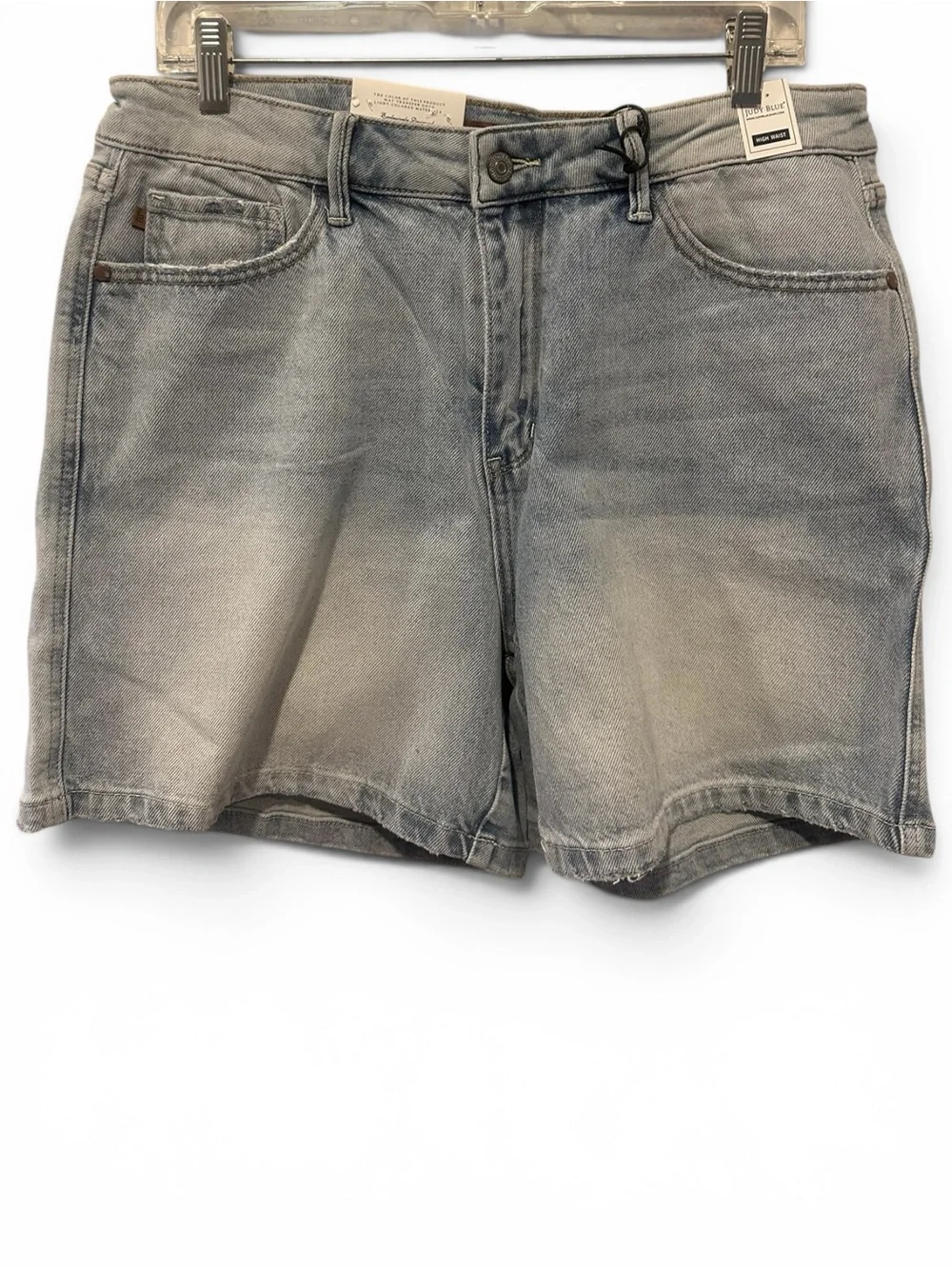 Women's Judy Blue 1XL Rigid Front Stretch Back Denim Shorts